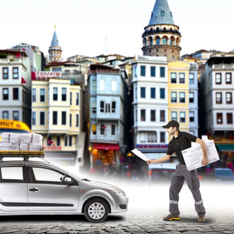 Arabalı kurye hizmeti